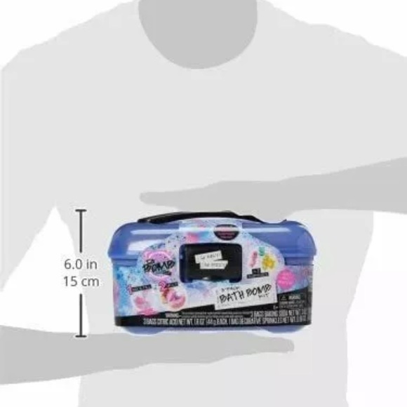So Bomb DIY Make Fizzy Bath Bombs 3 Pack Kit Caddy - Picture 5 of 9